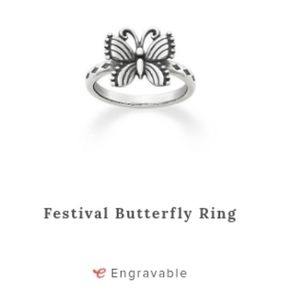 James Avery Butterfly Ring